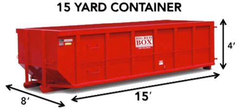 15 yard container